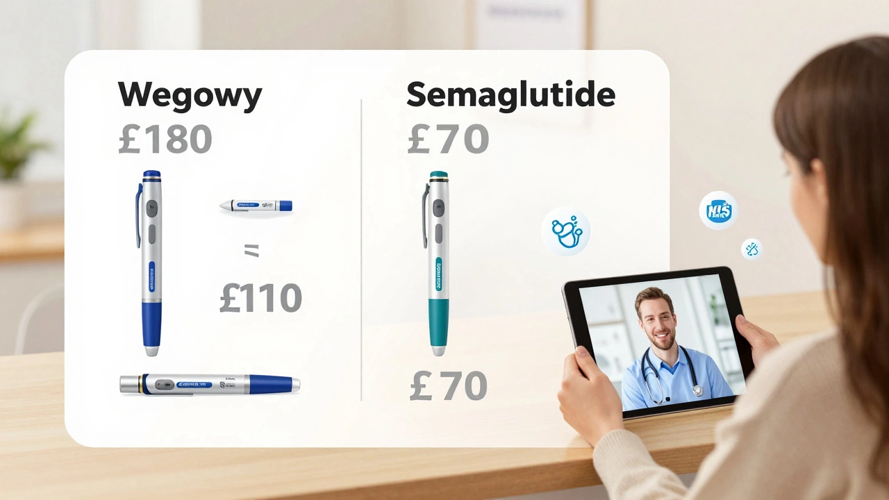 Comparison of branded and generic semaglutide pens with telehealth consultation on tablet
