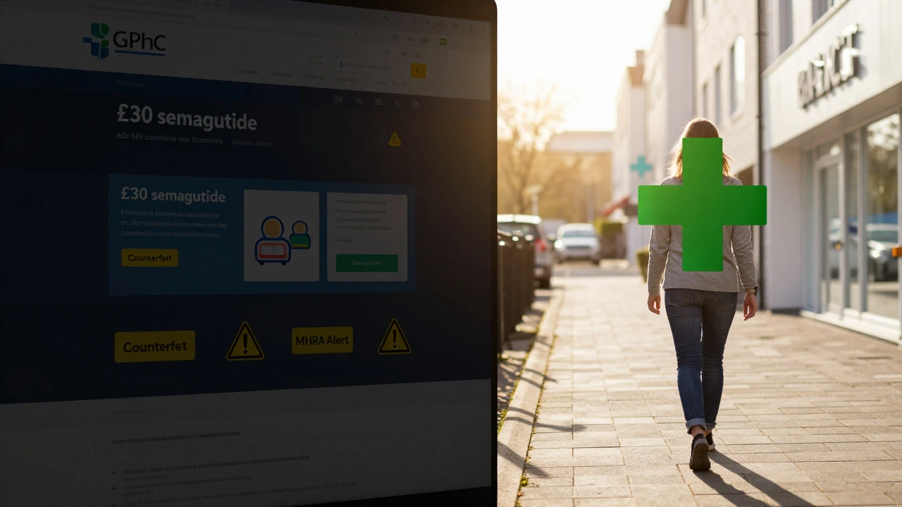 Safe vs dangerous paths to buy semaglutide: licensed clinic versus counterfeit websites