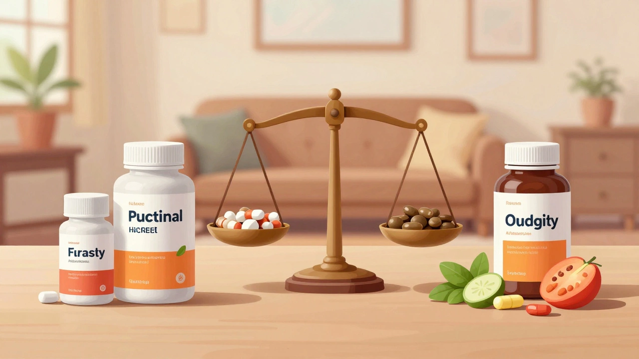 Illustration balancing cost and quality in supplement choices